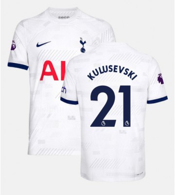 Maillot de foot Tottenham Hotspur Dejan Kulusevski #21 Domicile 2023-24 Manches Courte